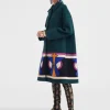 Boxy Coat Intarsia