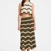 Chevron Skirt