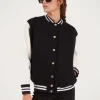 Embroidered Sisterhood Varsity Bomber