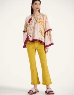 Fancy Crop Jeans