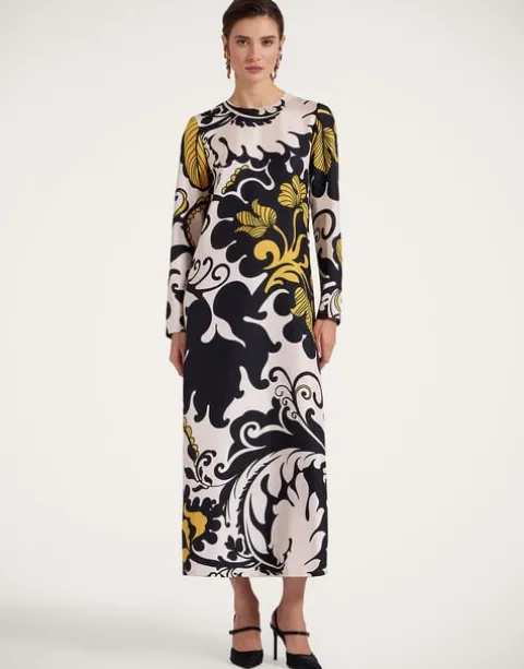 Long Sleeve Swing Dress