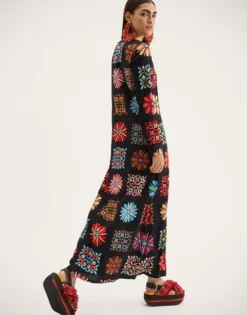 Long Sleeve Swing Dress