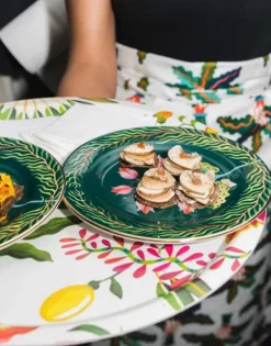 Round Printed Tray