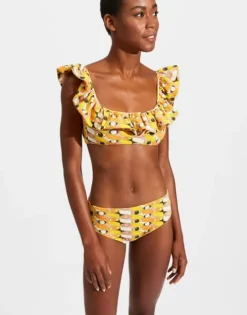 Ruffle Bikini Top