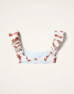 Ruffle Bikini Top