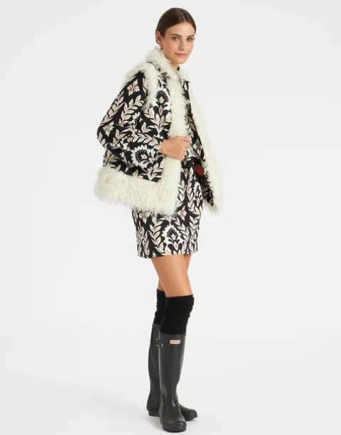 Sleeveless Folk Jacket