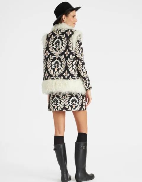 Sleeveless Folk Jacket