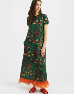 Swing Dress (With Feathers)