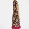 Swing Dress (With Feathers)