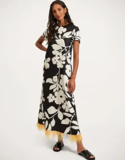 Swing Dress (With Feathers)