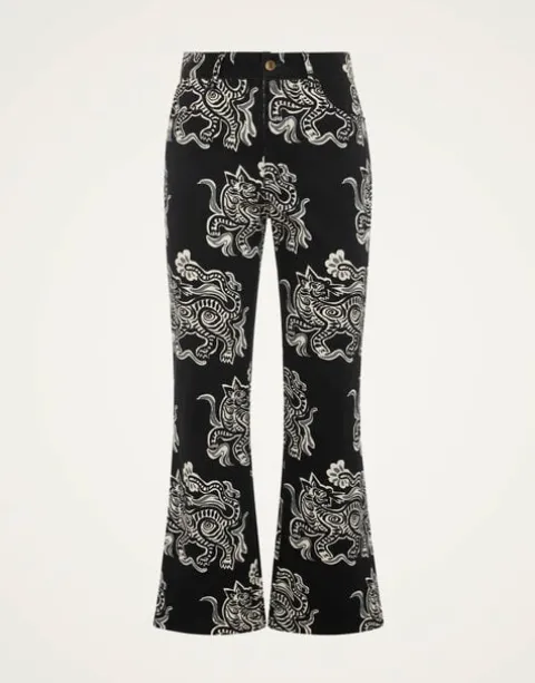 The Cropped Flare Jean